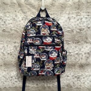 NWT Vera Bradley Snow Globe Campus Backpack
